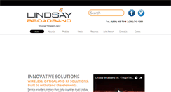 Desktop Screenshot of lindsaybroadbandinc.com